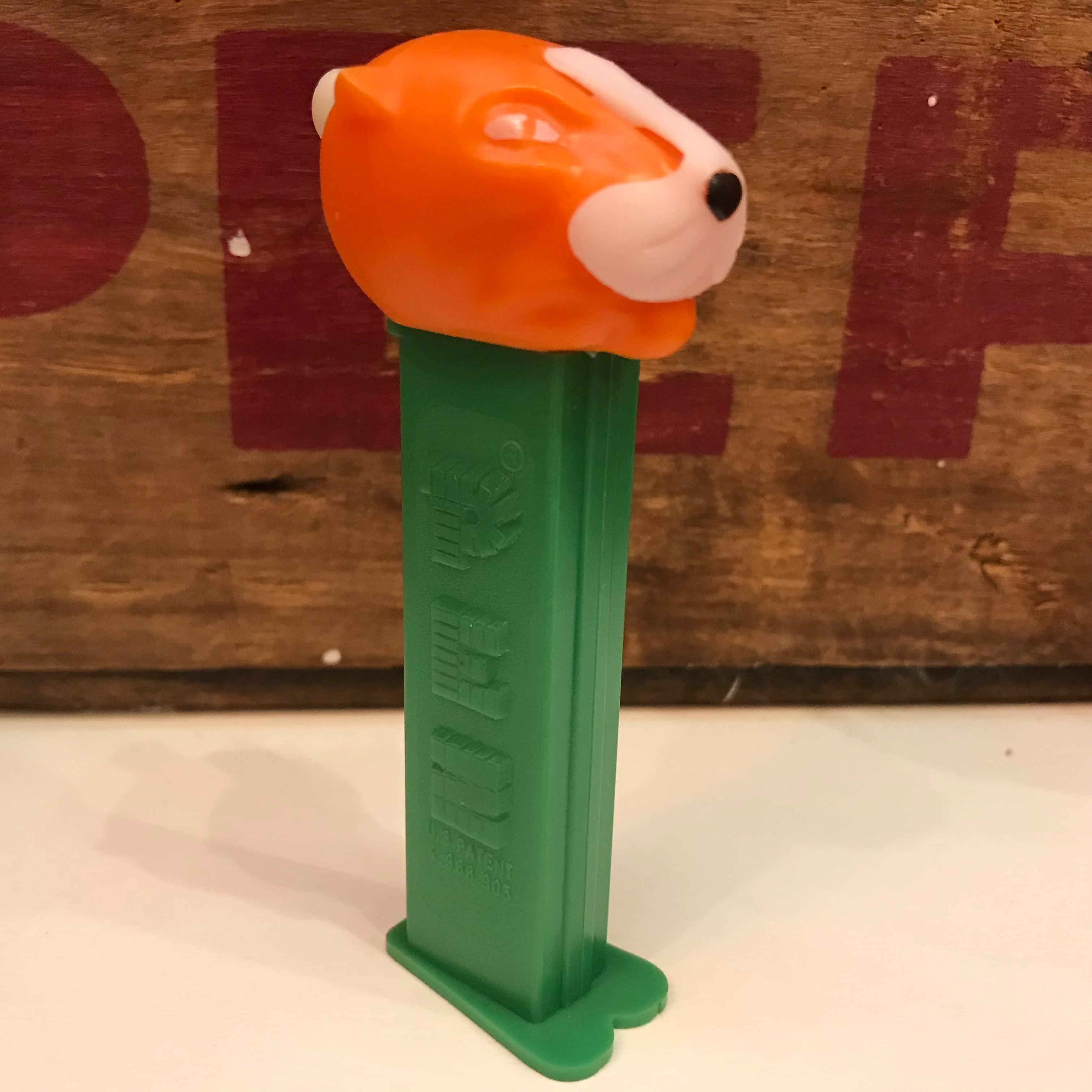 PEZ ペッツ MMM トラ (厚足 4.9 緑ステム) | 福岡 大名のおもちゃ屋