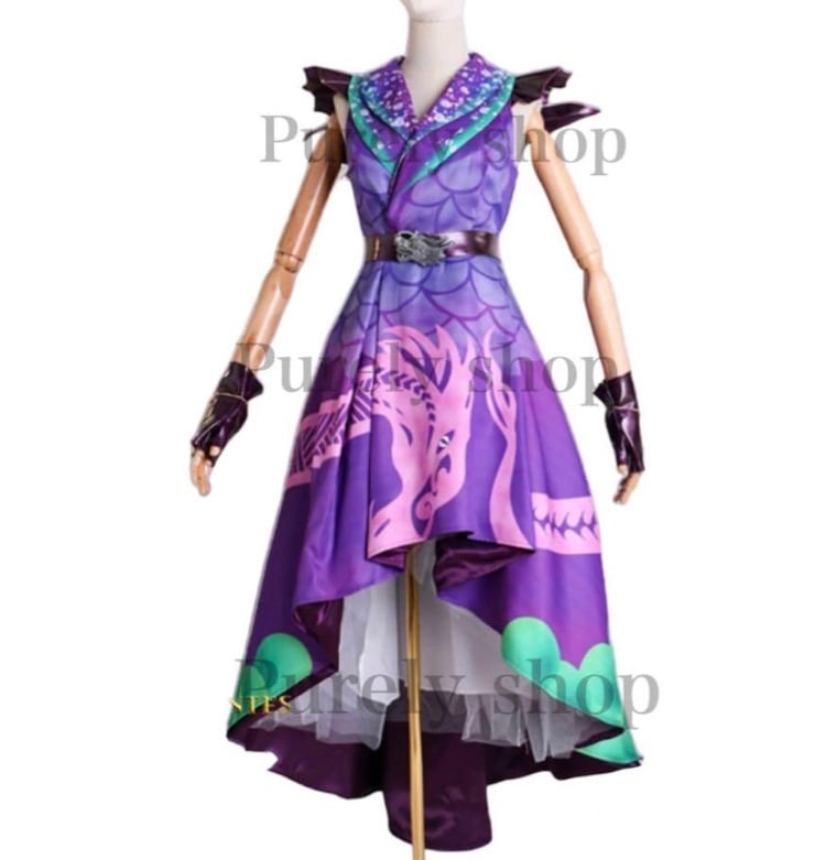 ディズニー ディセンダント3 マル ドレス Dハロ コスプレ 衣装 仮装
