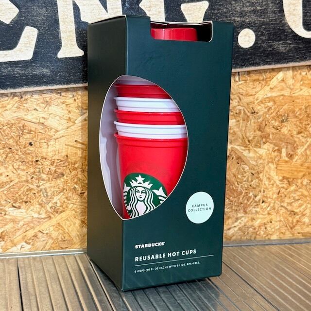 STARBUCKS】リユーザブル ホット カップ 6PCセット | アメリカン雑貨