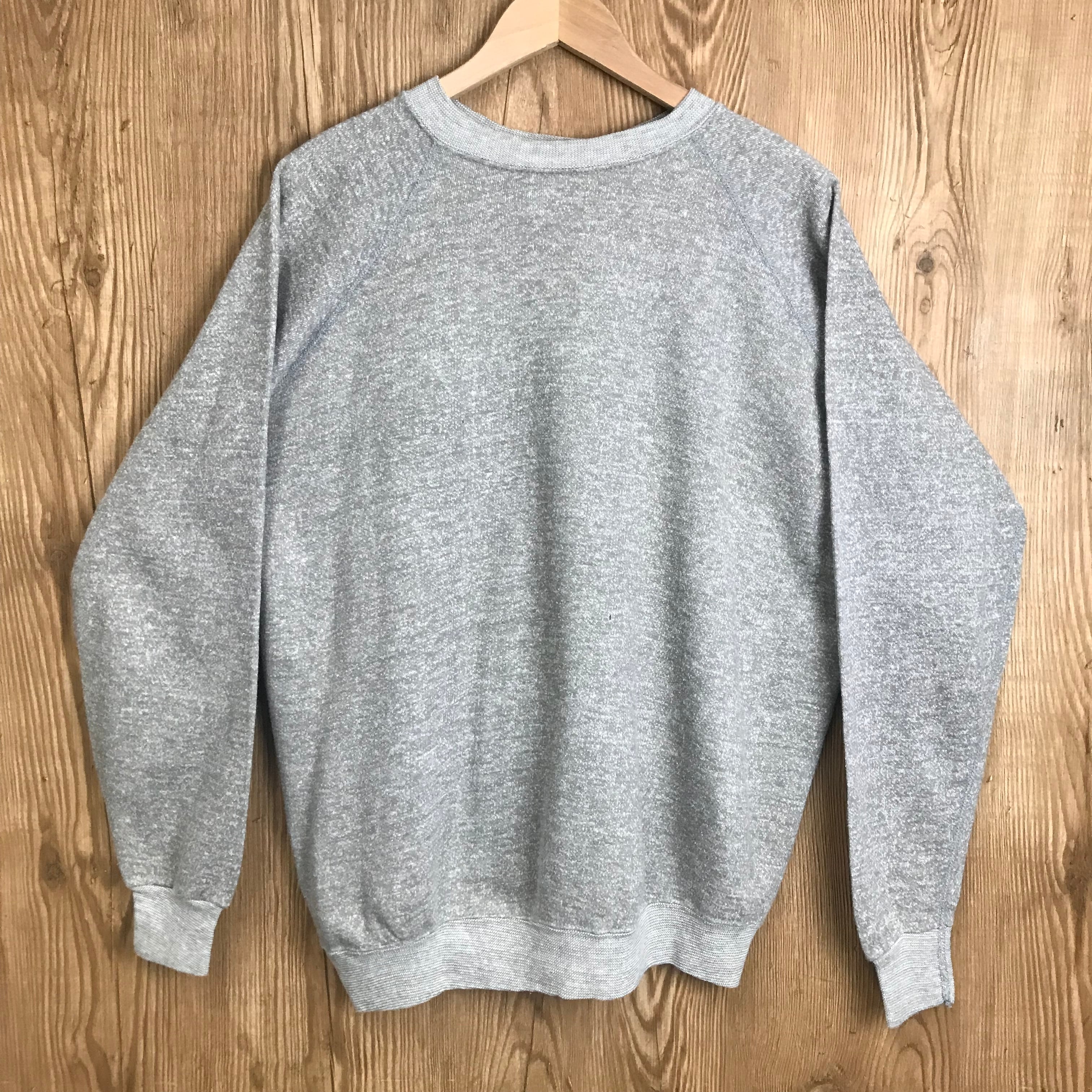 ツートン 霜降りグレー USA製 70~80s CASUAL WEAR スウェット スエット