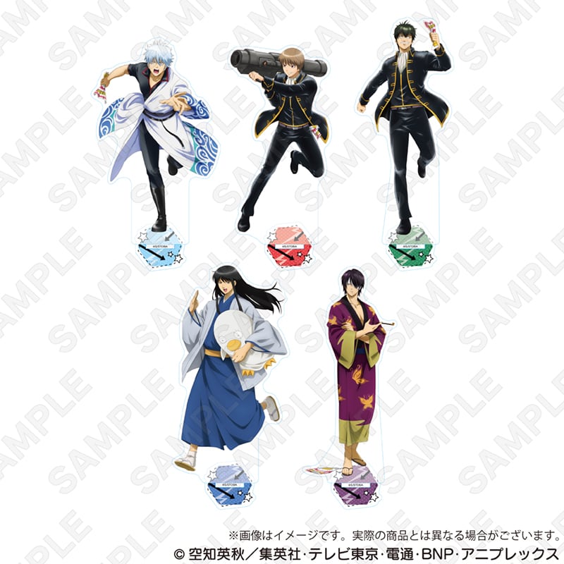 銀魂」アクリルスタンド 争奪戦ver. | ワイワイワールド
