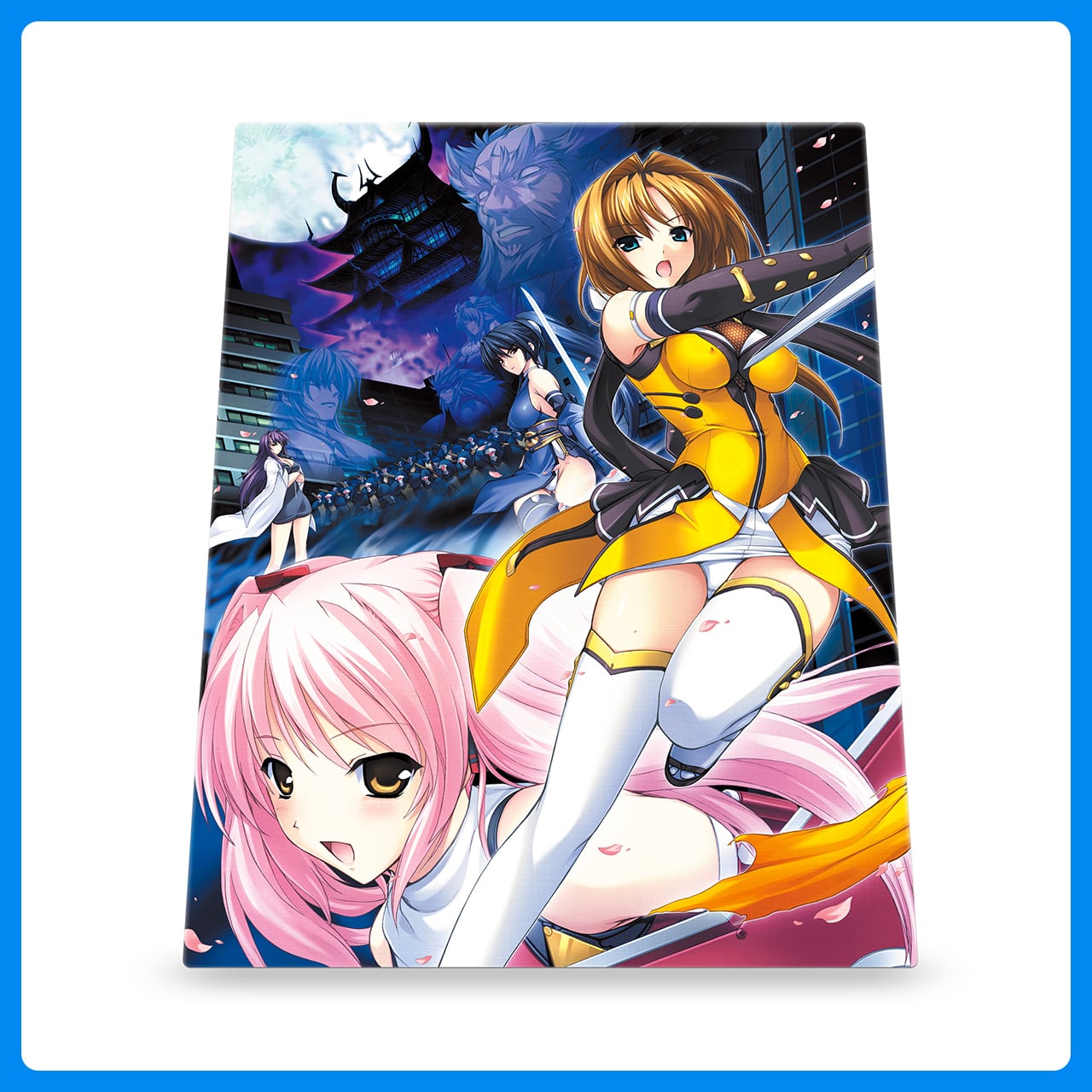 絵師100人展 14」メタルアートプレート てぃんくる はるかぜせつな