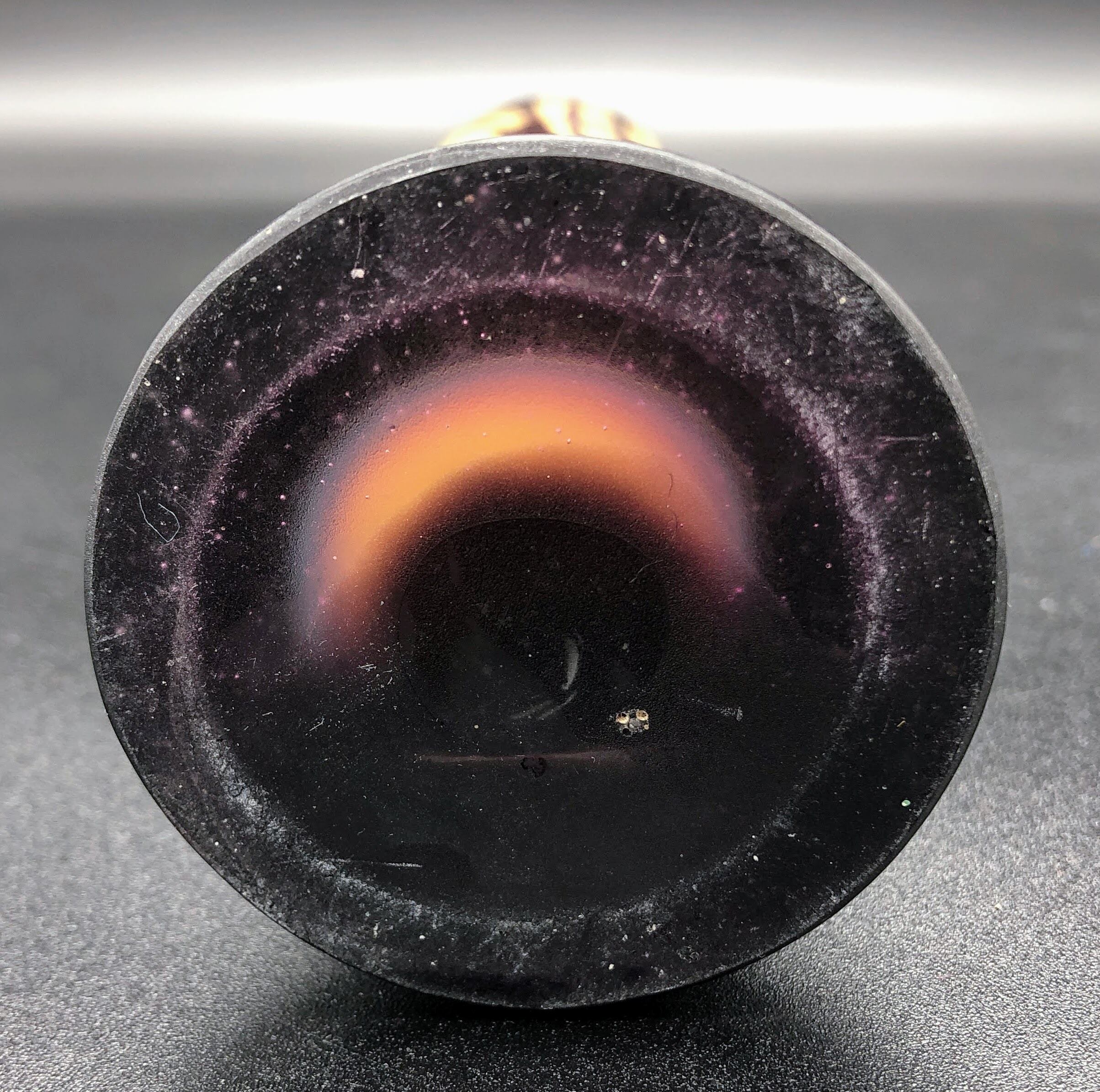 極美品！ 25cm大作！ エミールガレ クロッカス紋花瓶 Emile Galle 被せ