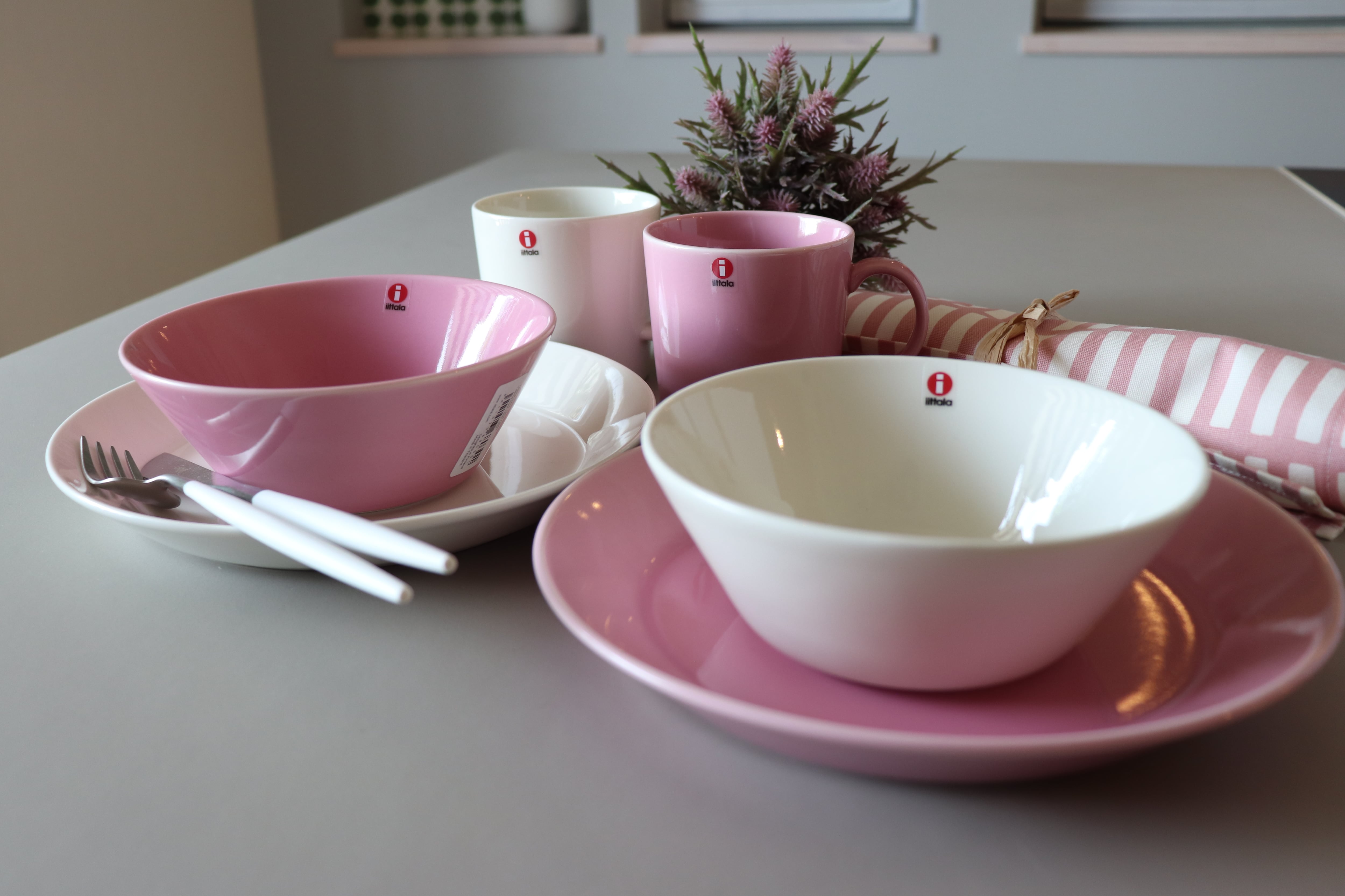 イッタラ ティーマ 21㎝ プレート ローズ | Linnel Home Furnishing