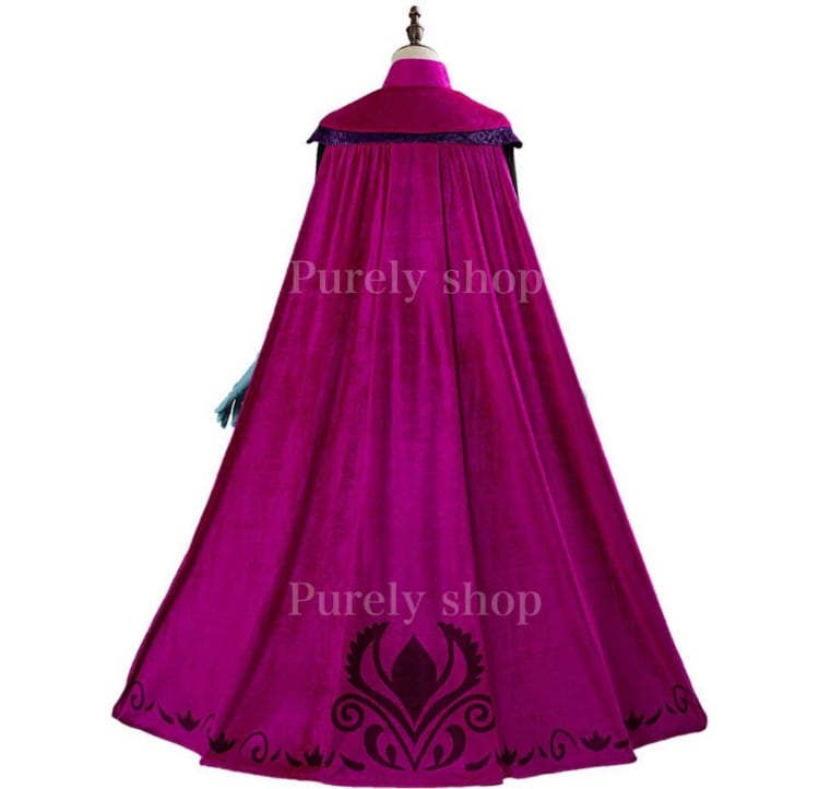 アナと雪の女王 エルサ 戴冠式 ドレス コスプレ Dハロ 仮装 衣装