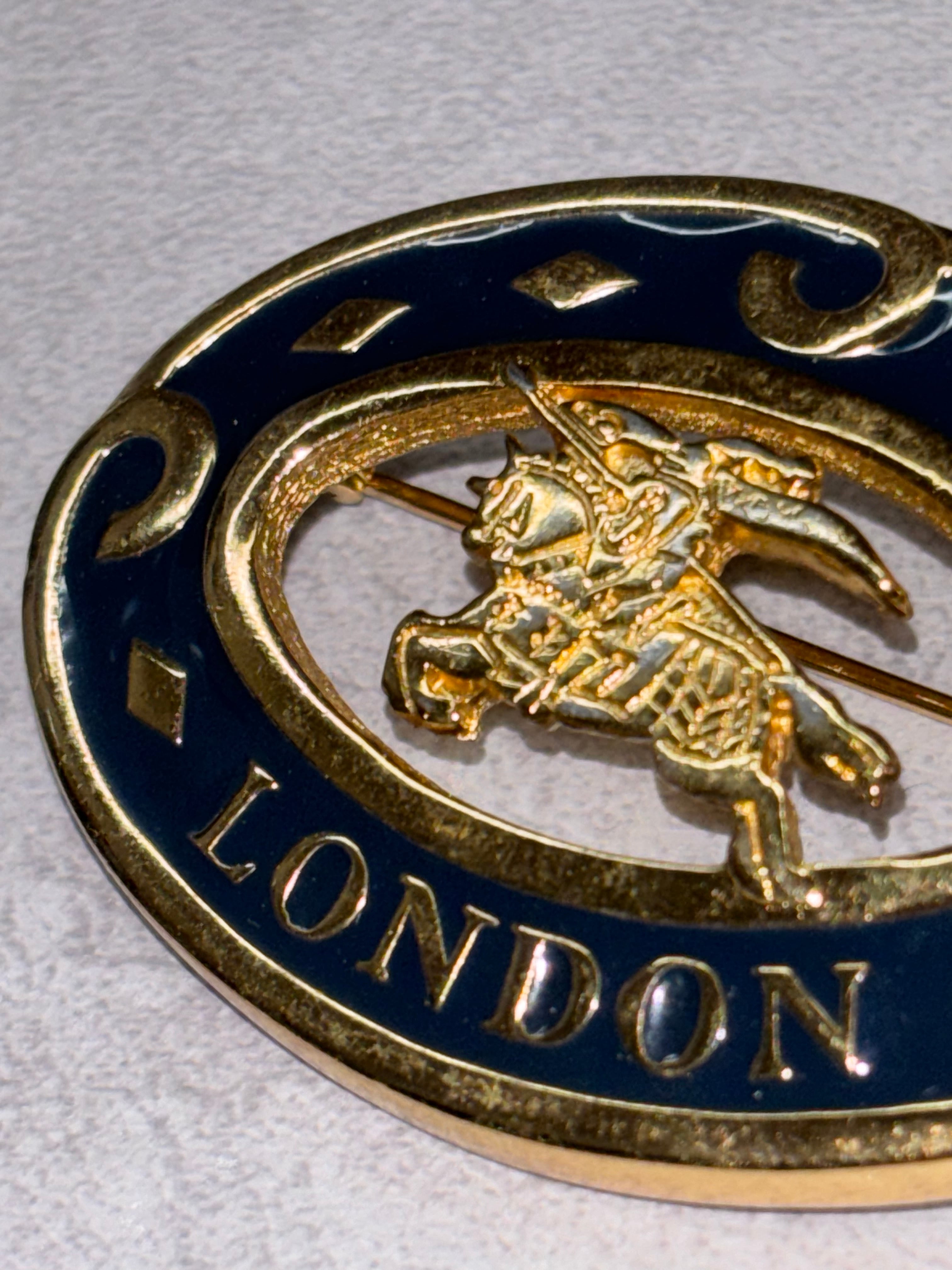 80-90s burberrys brooch バーバリー ブローチ | no pain no gain(ノー