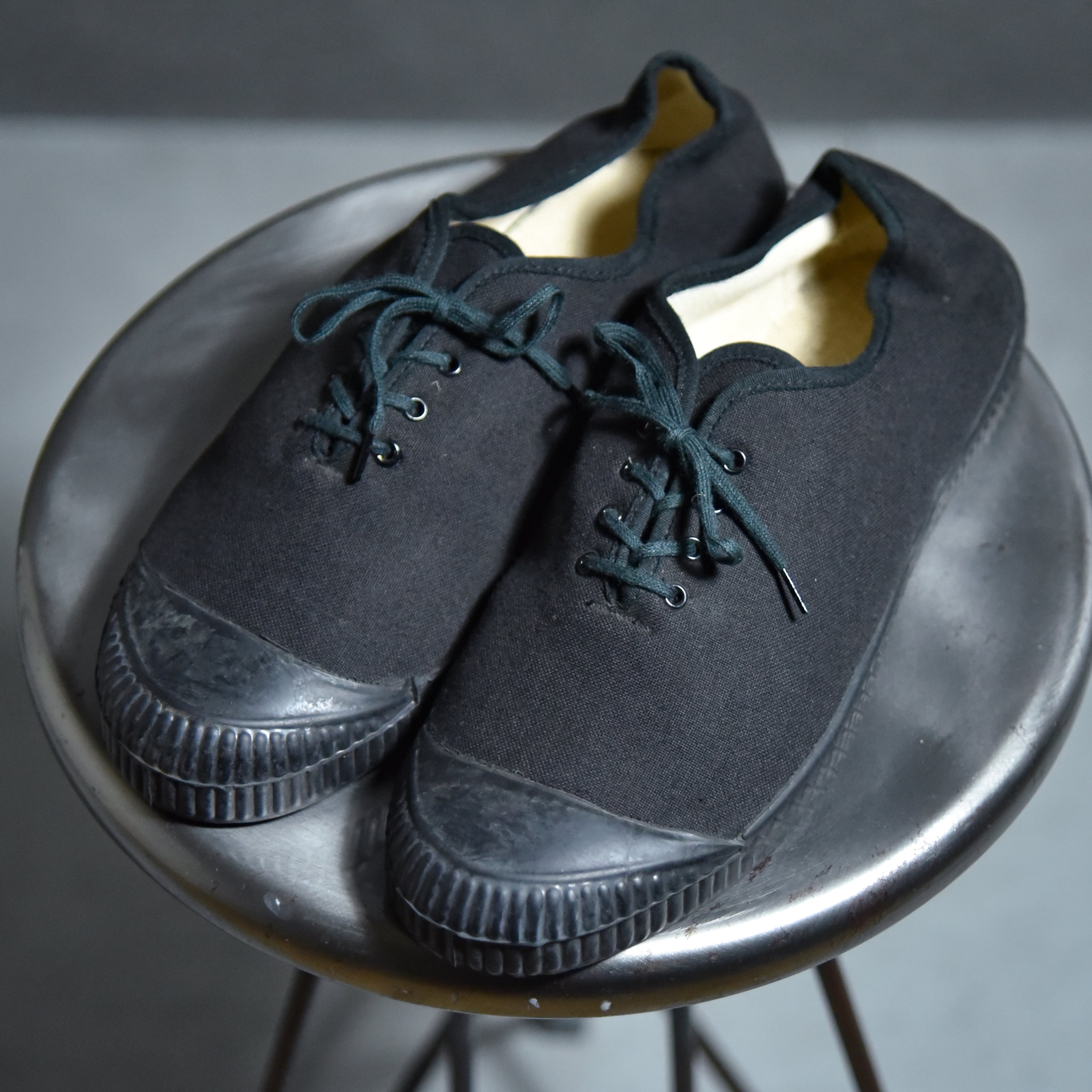 DEAD STOCK】70s Austrian Military Deck Shoes オーストリア軍 デッキ