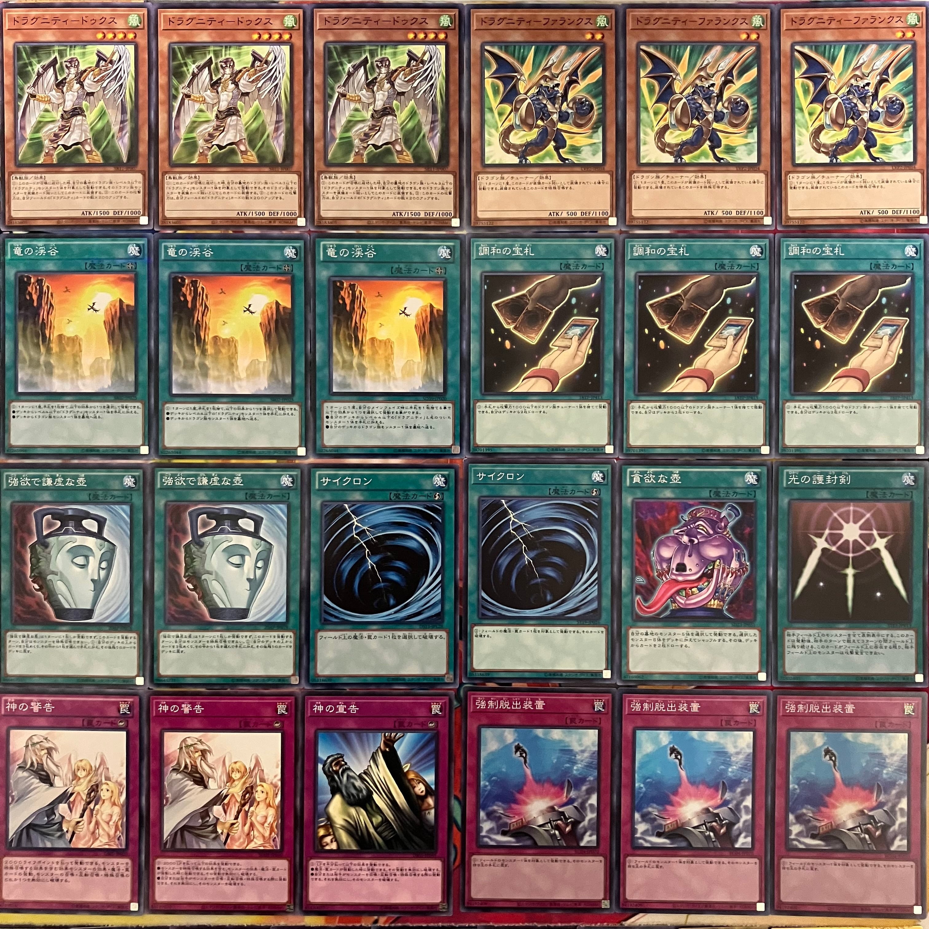 1103環境 ドラグニティ デッキ ゲートボール 遊戯王 | Pay ID