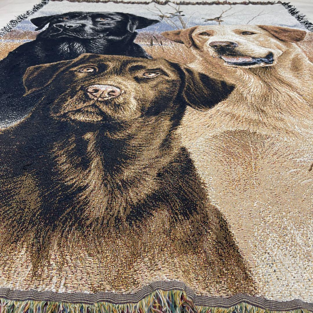 犬 ラブラドール マルチカバー ソファーカバー ヴィンテージラグ