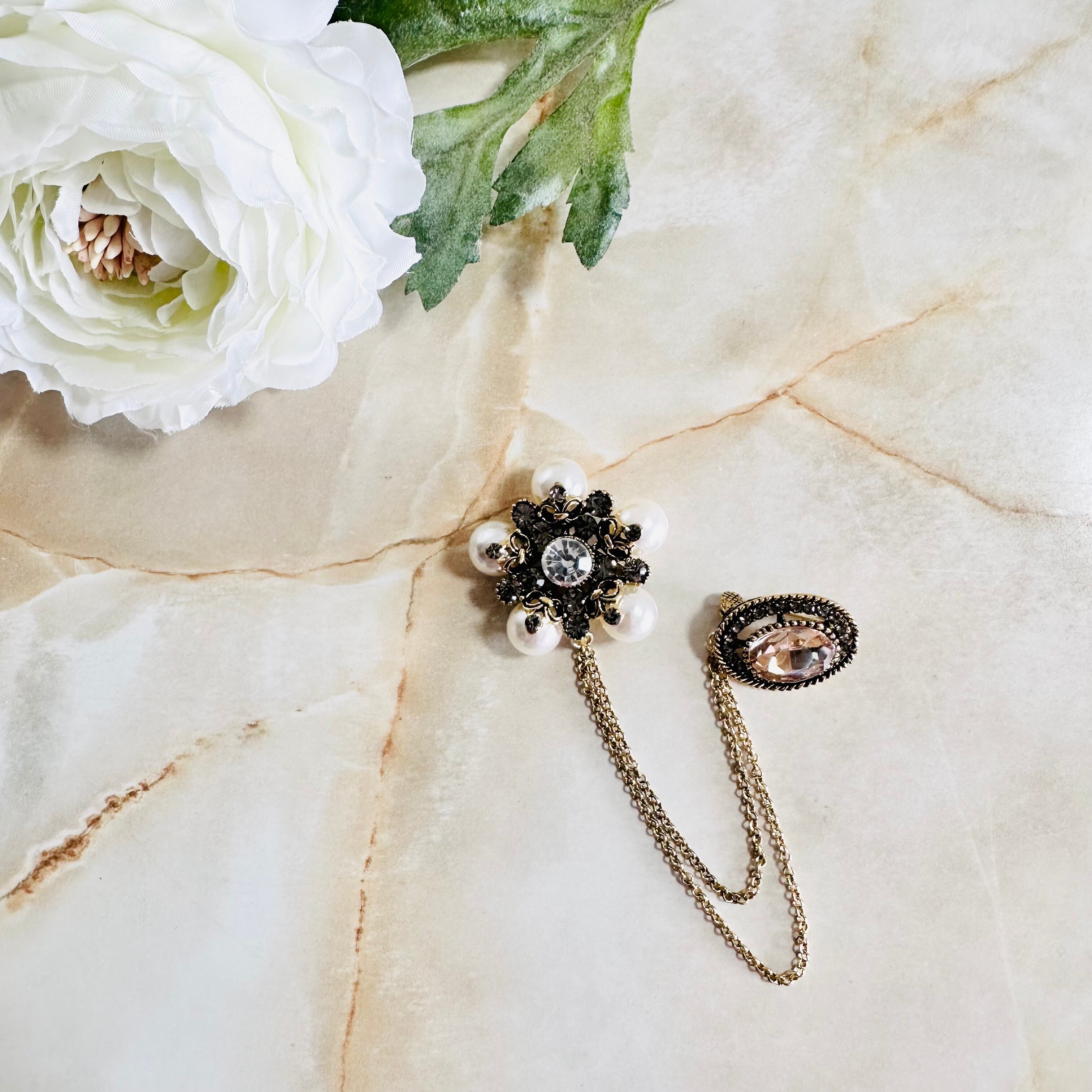 668】チェーンブローチ | BELLA GENTE