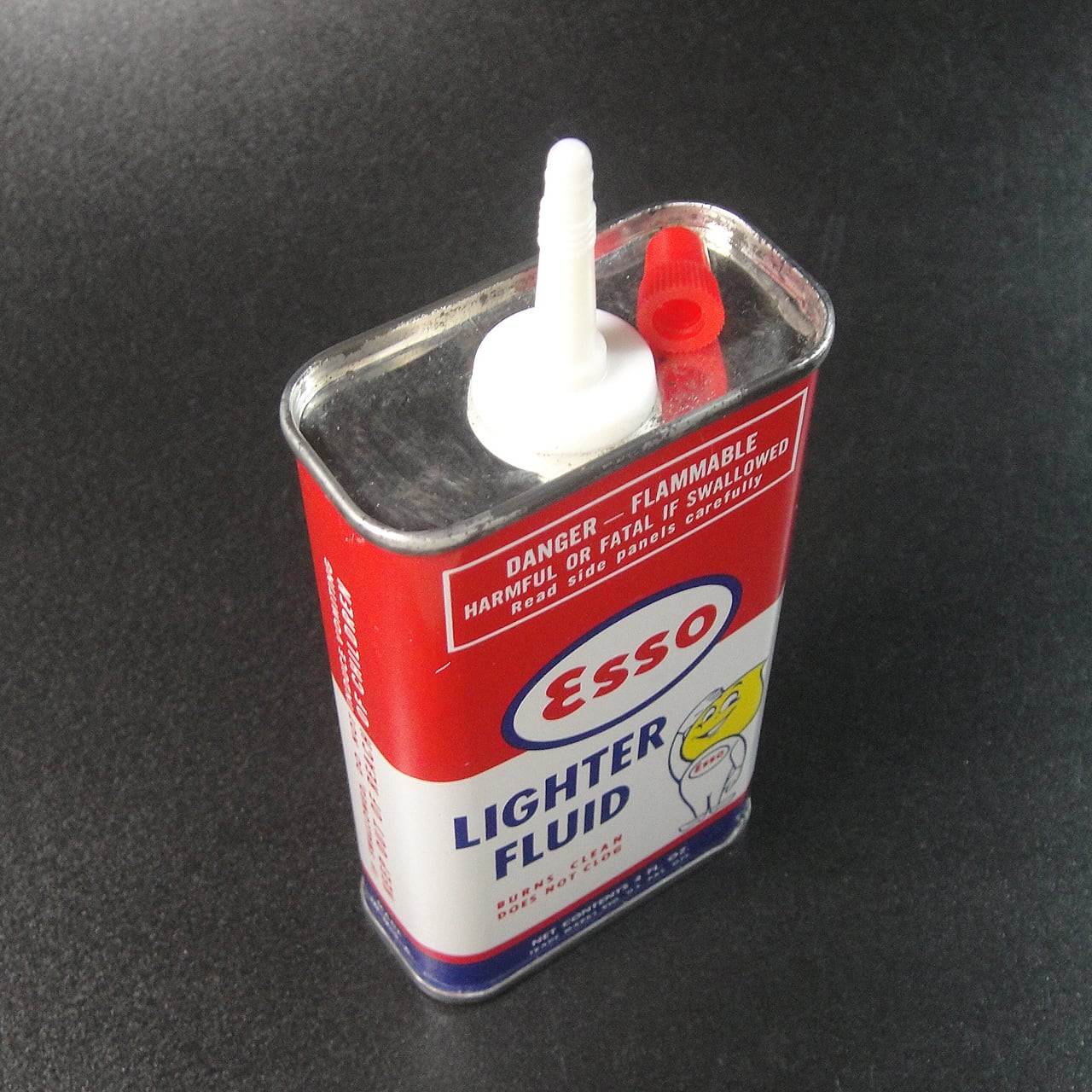 送料無料】60'sアメリカ製 エッソESSO ライターオイル缶 オイル