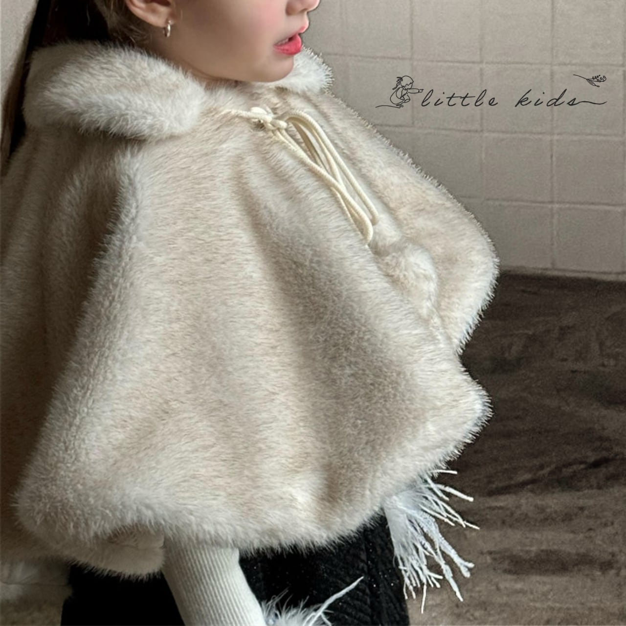 ラビットファー ラビットファーポンチョ ポンチョ TO BE CHIC ラビット