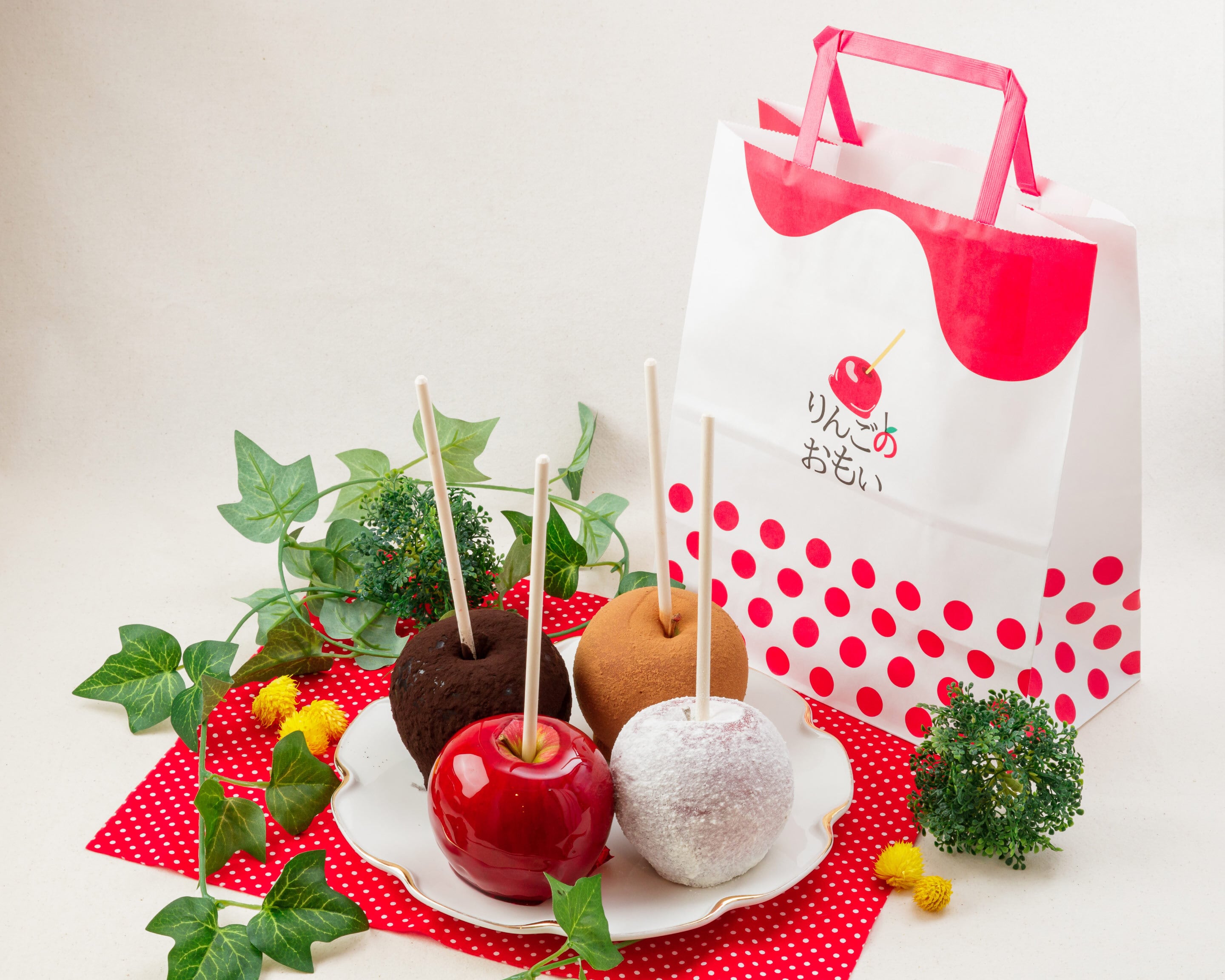 りんごあめのみせ りんごのおもい