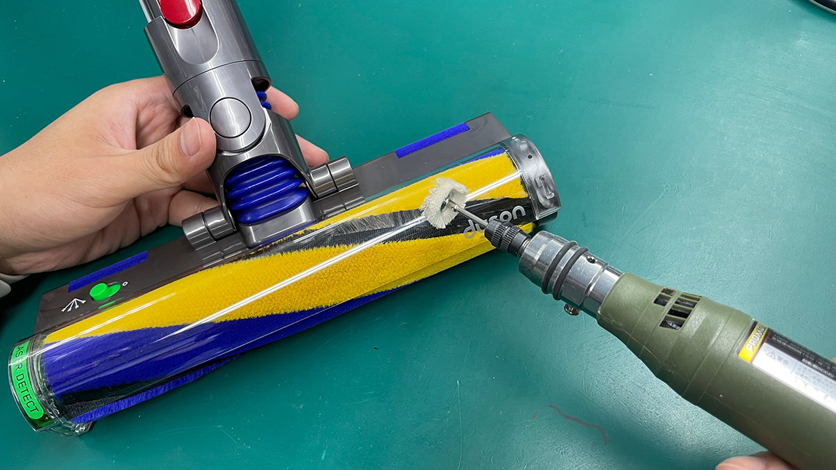 中古美品]Dyson fluffyクリーナーヘッド(V8/V7)(ローラーなし) 掃除機