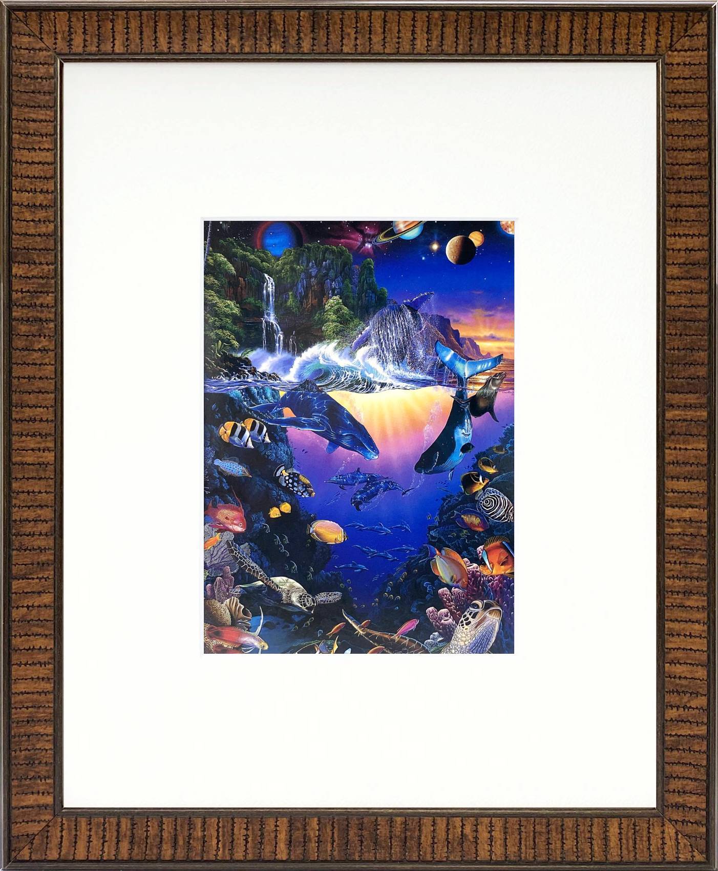 ラッセン ミニアート「ザ コスモス」額縁 2種展開 絵画 インテリア雑貨