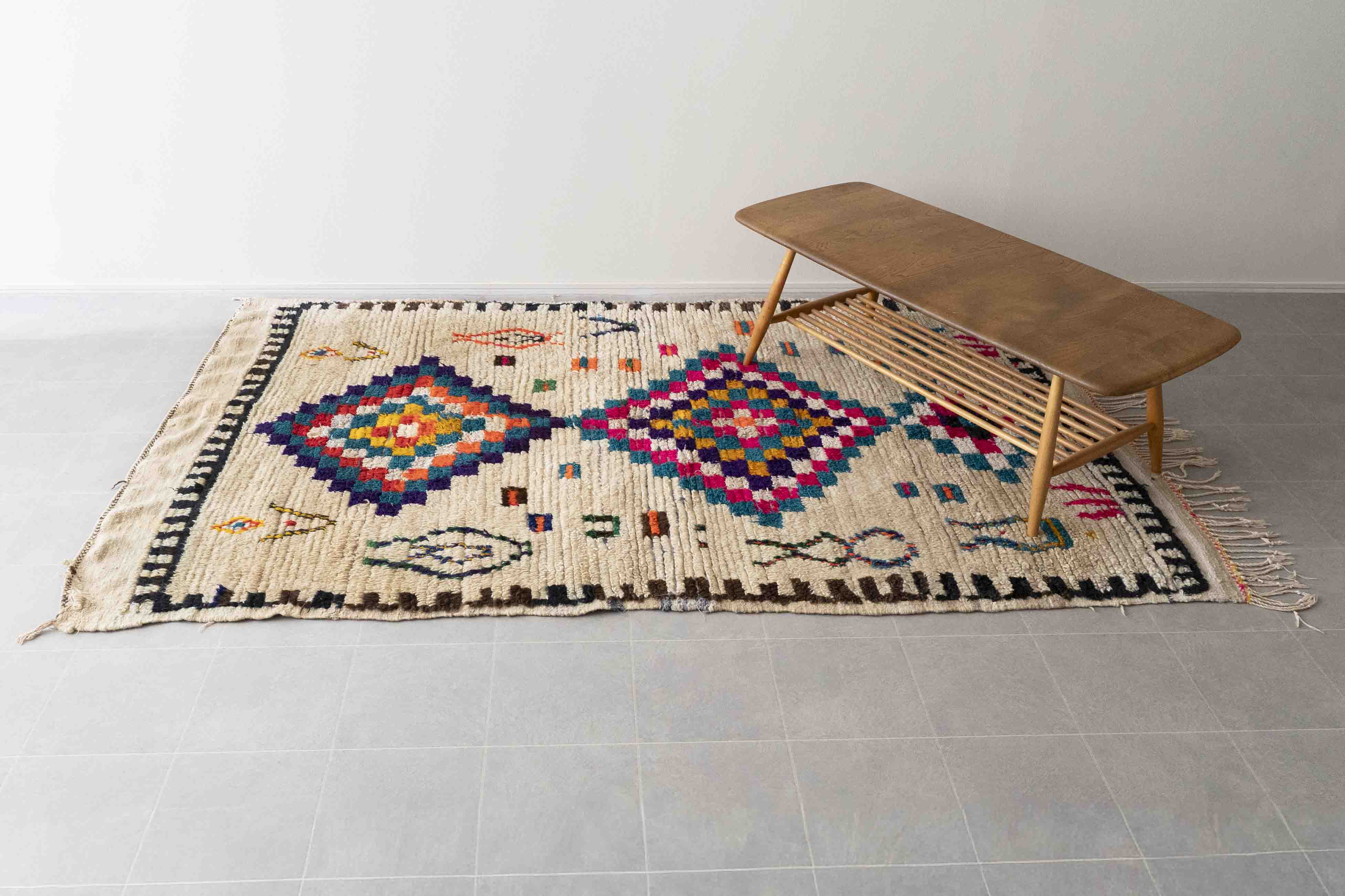 ベニワレン ラグ モロッコ 値下げ モロッコ ベニワレンラグ 250×170