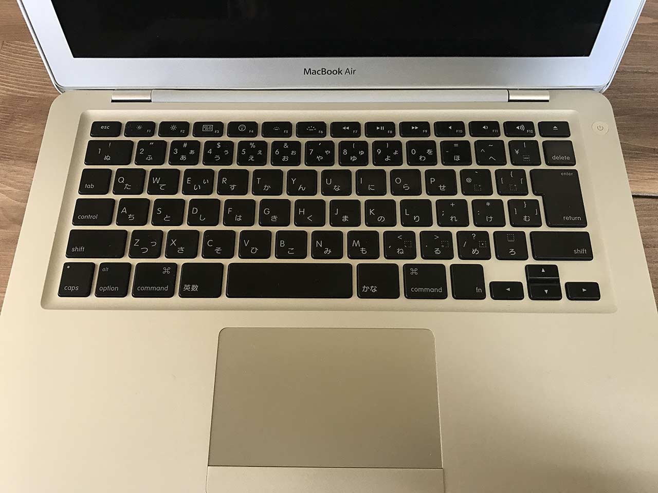 MacBook Air Late 2008 (A1304)のジャンクを購入 | ガジェラボ