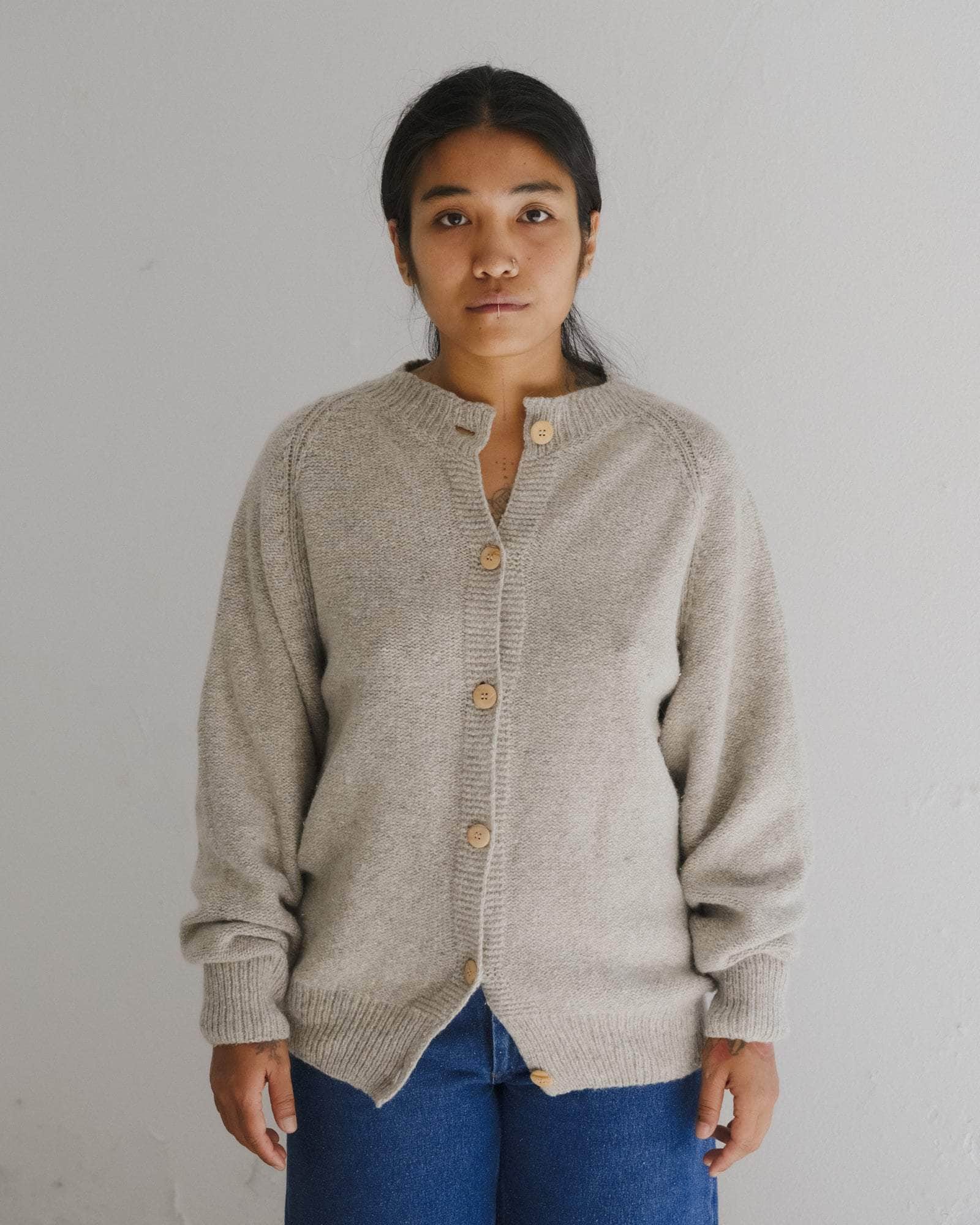 Cardigan | Basics in Natural and Recycled Fibers | Baserange