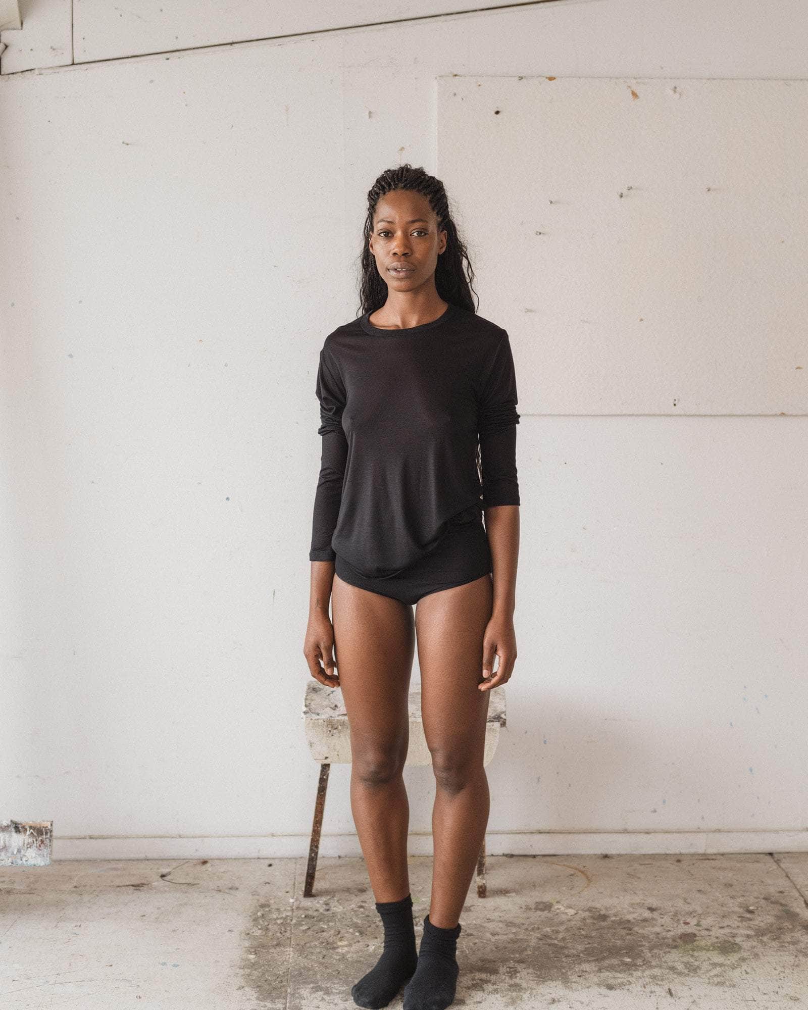 Long Sleeve Tee in Assortment | Bamboo lyocell | en | Baserange