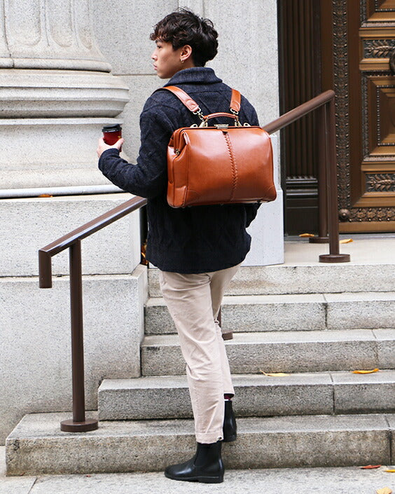 Dulles bag Toyooka Doresbuck Boston Back Men's 3WAY Bag Business