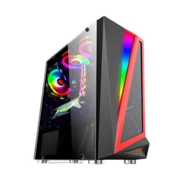 i5 4th GENERATiON TOWER PC WITH RGB GAMING CASE RX 580 8GB