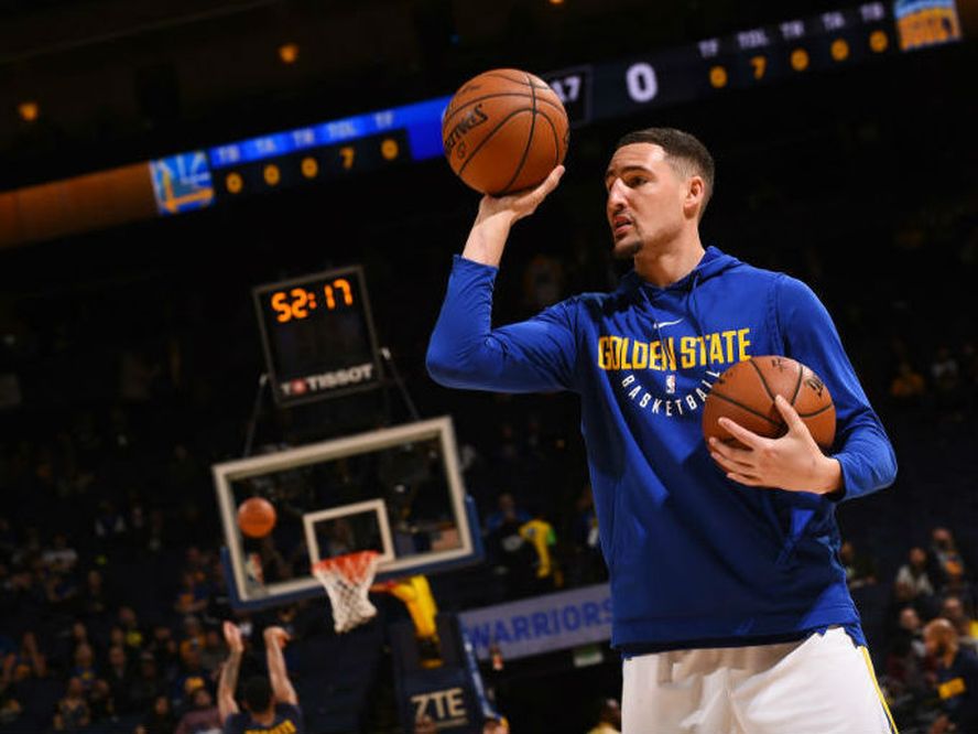 右足アキレス腱断裂で2度目の長期リハビリに入るクレイ・トンプソン