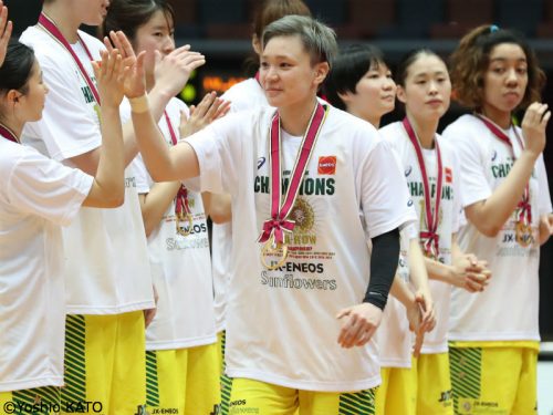 吉田亜沙美がプレーオフMVPに輝く、レギュラーシーズンMVPは渡嘉敷来夢