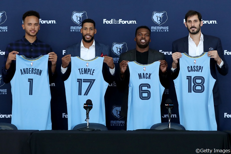 昨季の汚名返上を誓うグリズリーズ、司令塔マイク・コンリーも完全復活