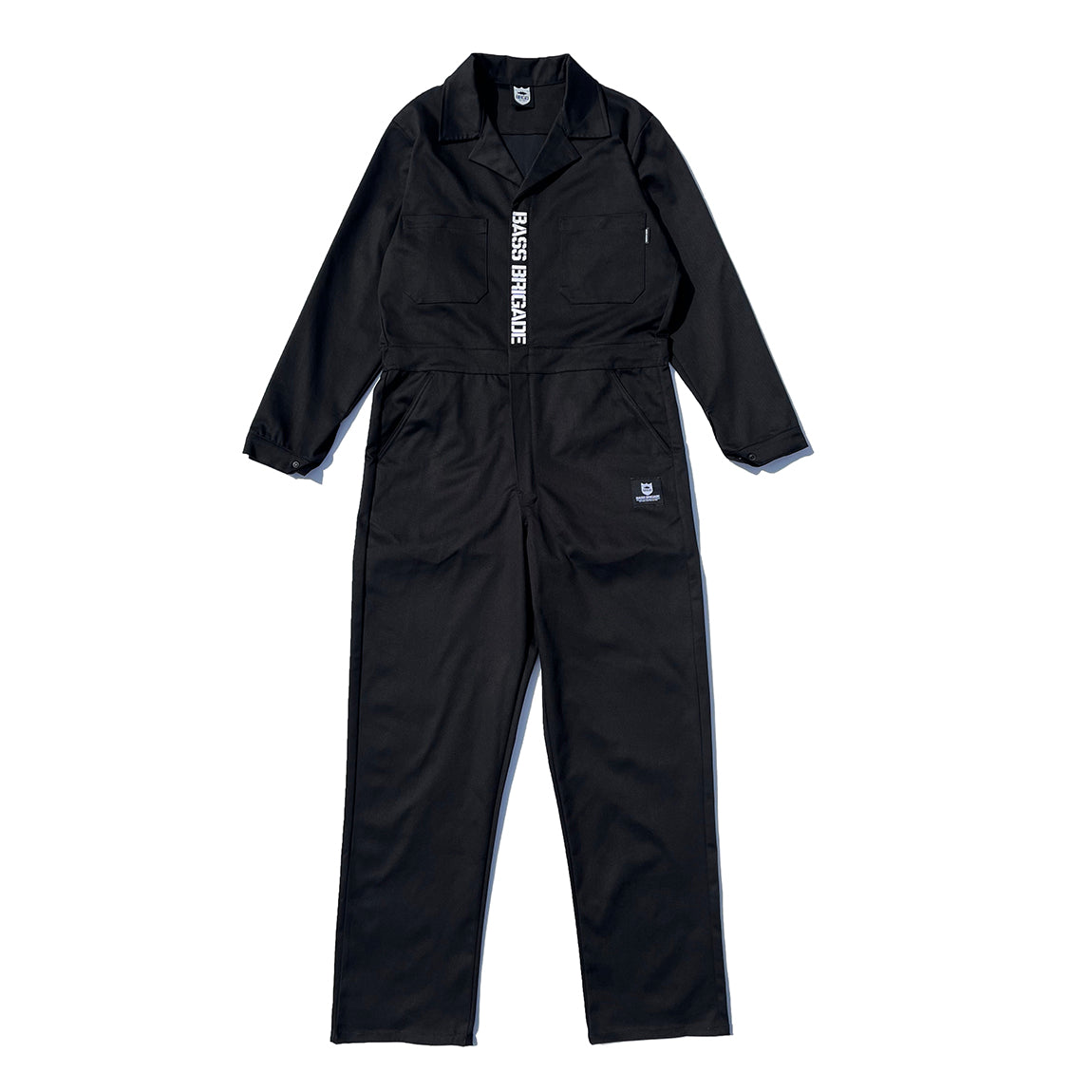 BASS BRIGADE COVERALLS - BLACK - L