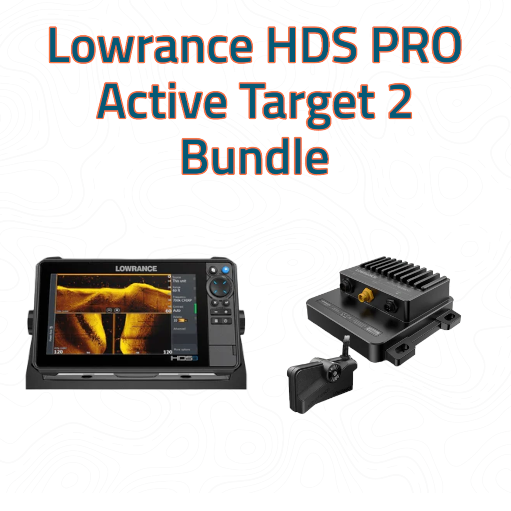 Lowrance HDS 9 PRO Active Target 2 Bundle – BassFishin Electronics