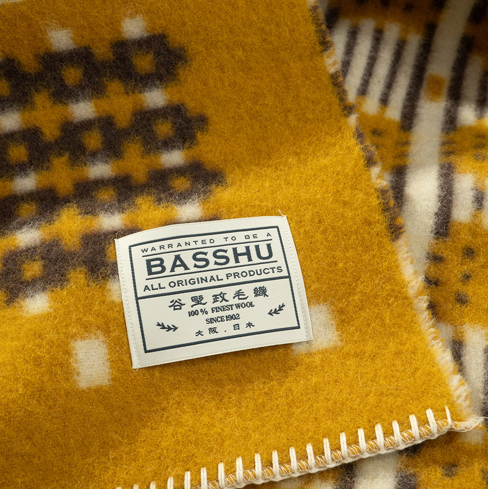 NEW Wool Blanket / CAMEL – BasShu Online Store