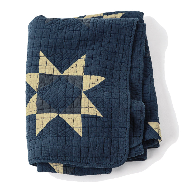 Patchwork Quilt Cover / BLUE – BasShu Online Store