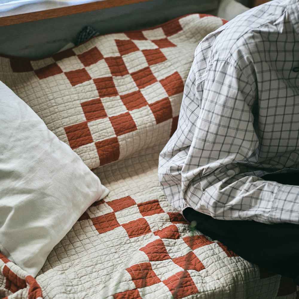Patchwork Quilt Cover / RED – BasShu Online Store