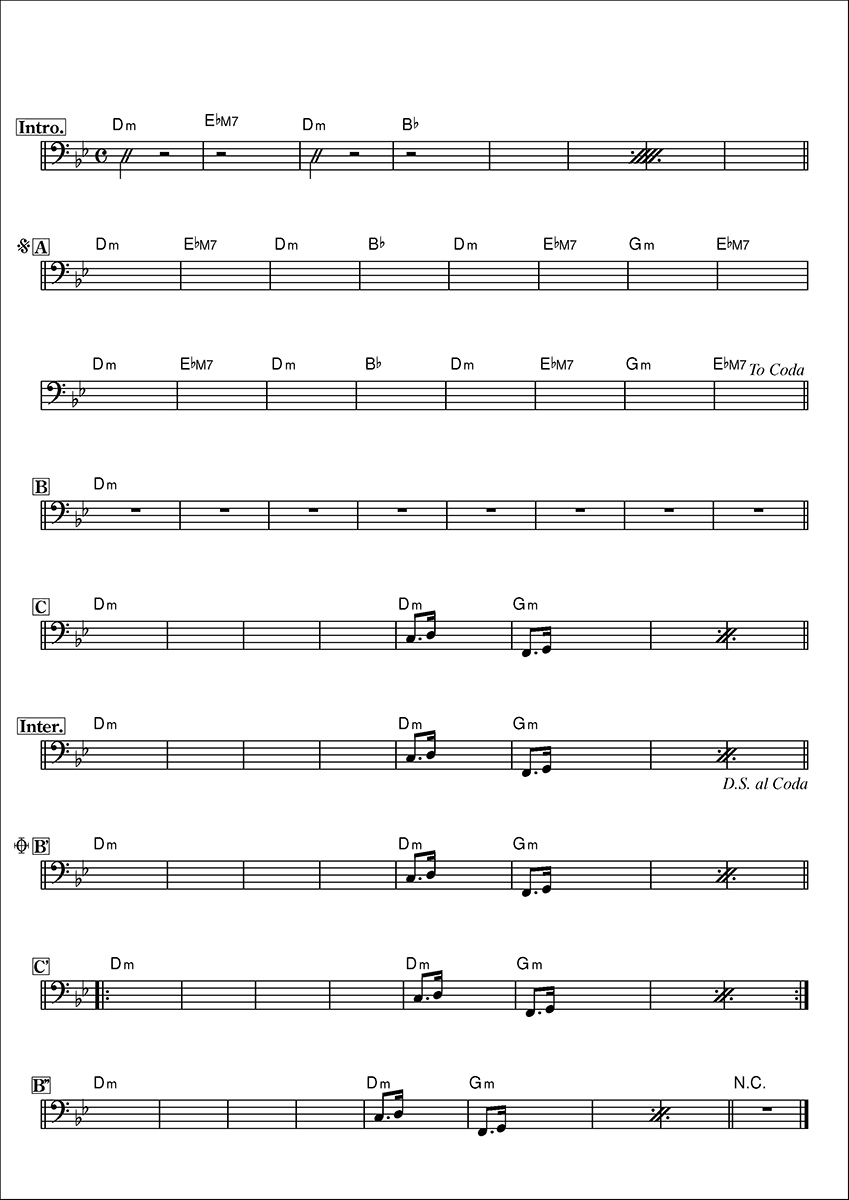 第30回 - 読みやすい楽譜を作ろう【ベース初心者のための知識“キホンの