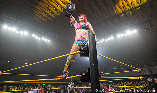 WWE日本公演に無敗のNXT女子王者アスカ（華名）の参戦が決定
