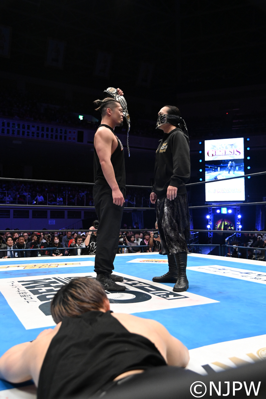 96秒で王座戦が強制終了。因縁の2人による悲願のタイトルマッチは