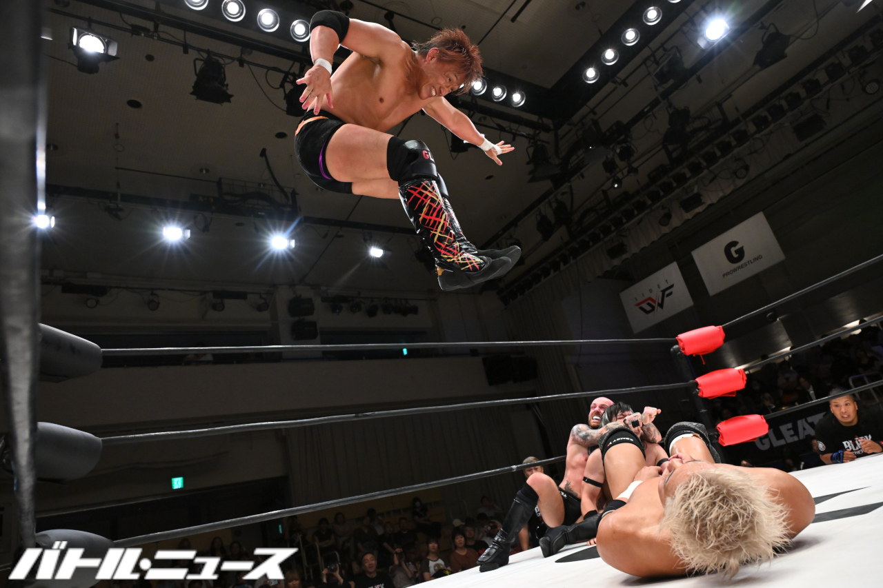 元DRAGON GATEの石田凱士がGLEAT入団！タッグ王座を防衛しTNAの強豪を