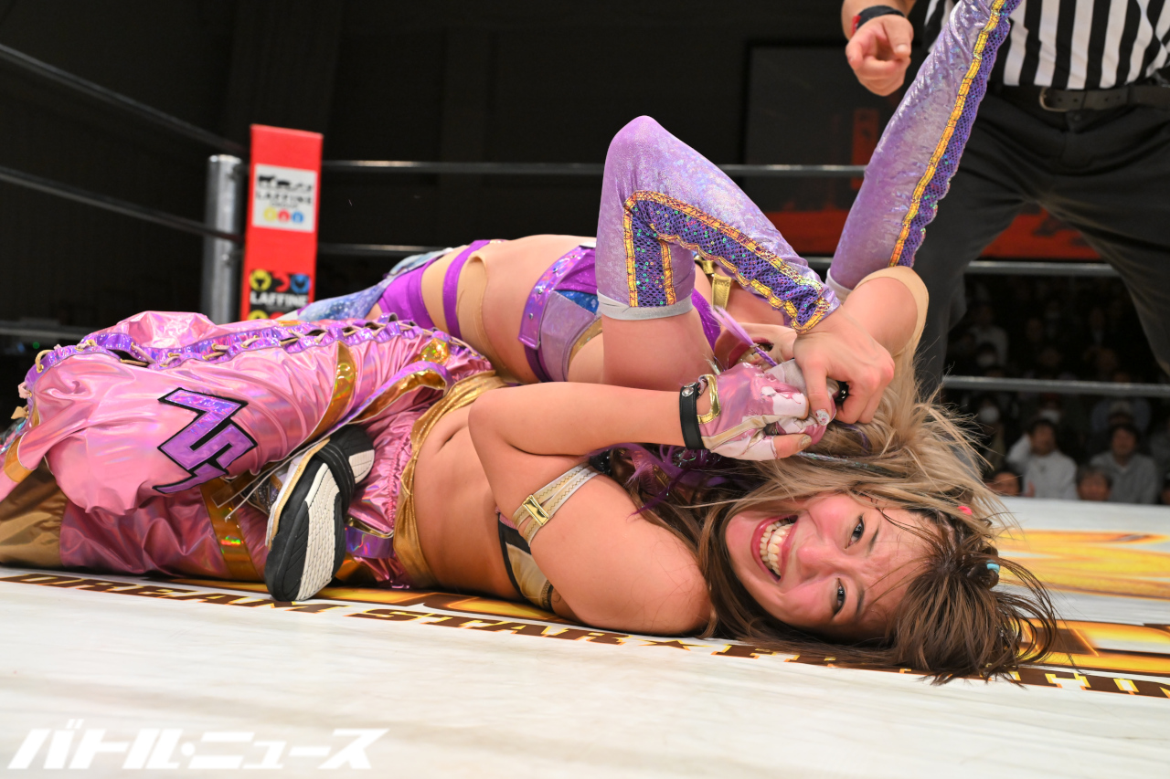 GHC女子王座戦はマリーゴールドの1・3大田区総合体育館大会で初防衛戦