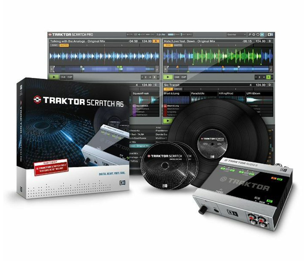 Native Instruments Traktor Scratch A6 DVS – DJ Equipment & DJ