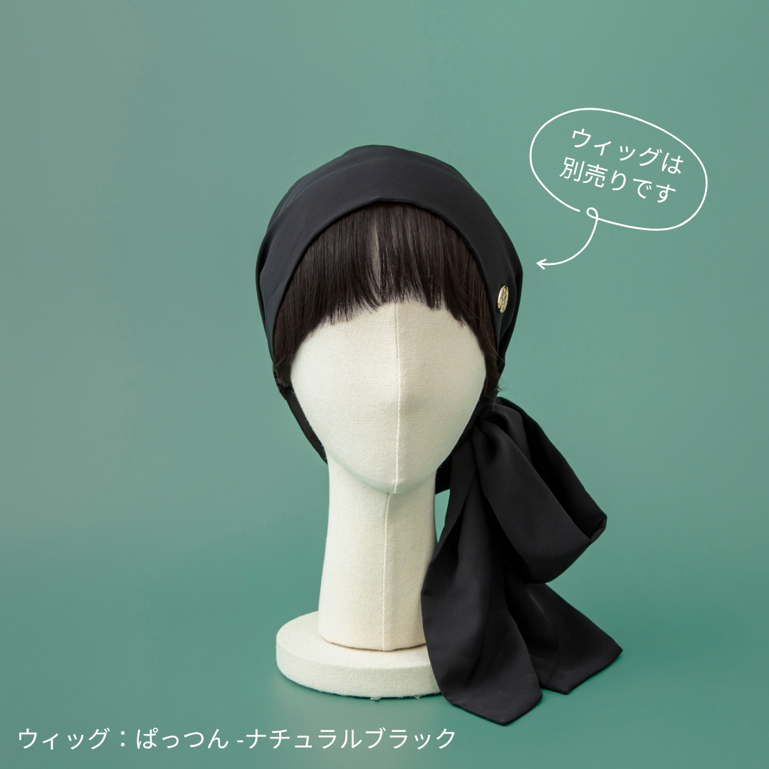 SCARF HAT (M) / Basic-Black – BAREN（バレン）