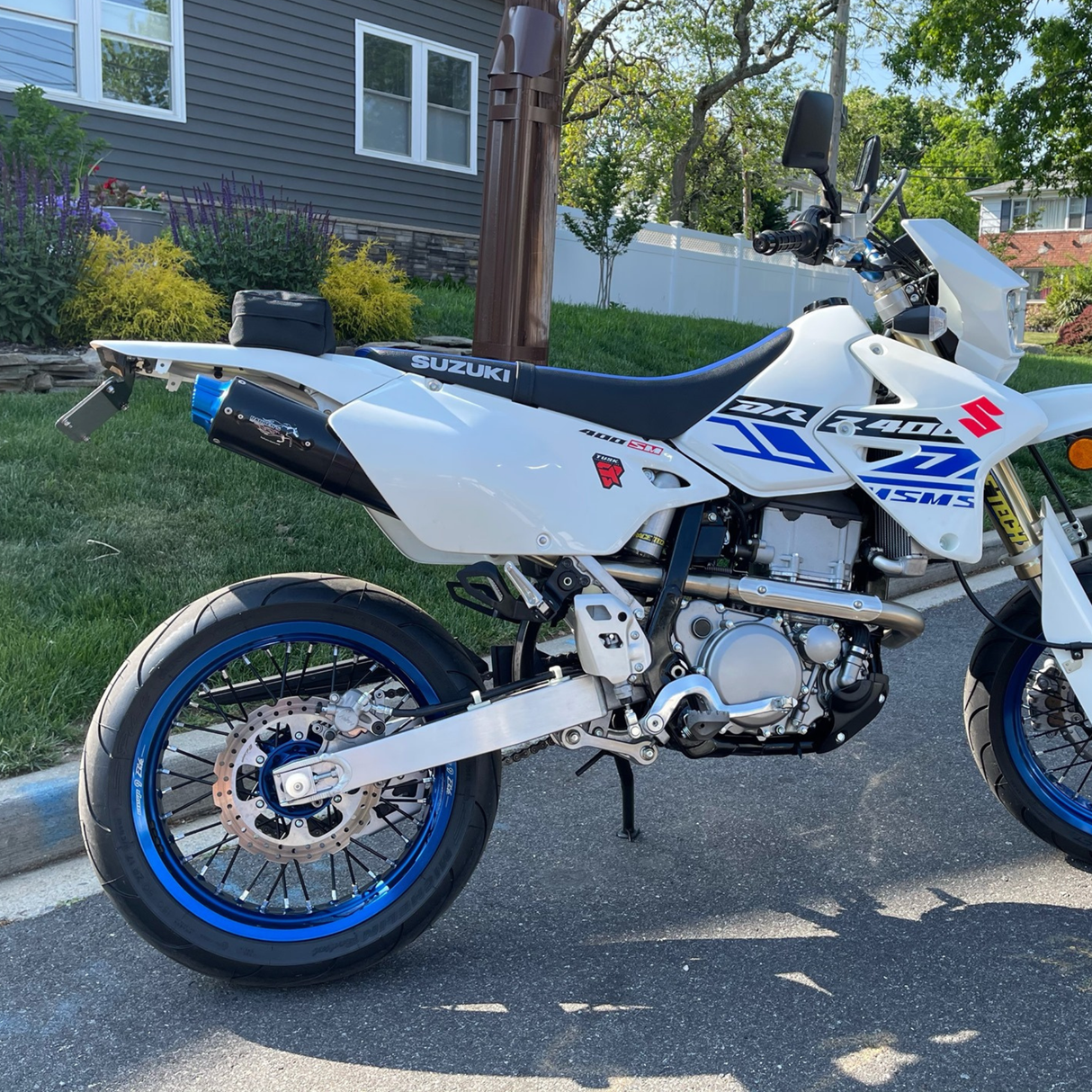 2000-2024 Suzuki DRZ400 Full Single Exhaust System – Barker's Exhaust