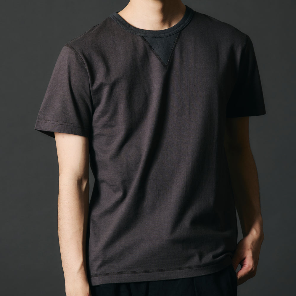 STANDARD” COZUN 両Vガゼット クルーネック Tシャツ BR-8145 – BARNS