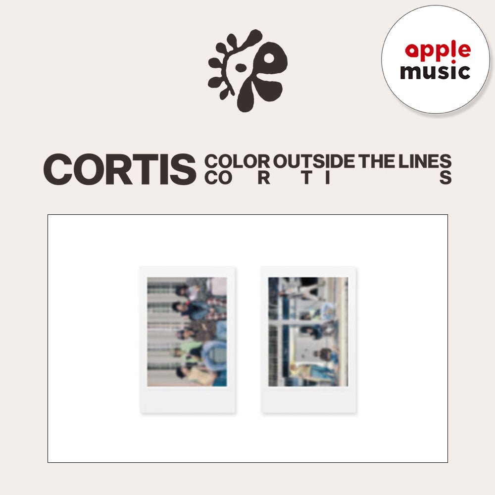 SET] CORTIS - 1st EP [COLOR OUTSIDE THE LINES] Weverse Albums Ver