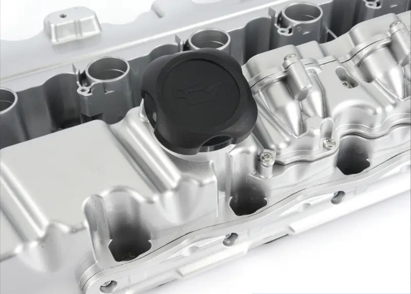 N54 OEM-Style Aluminum Valve Cover – Pre-Assembled w/ Genuine