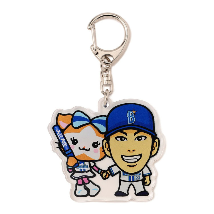 推しに推されて選手グッズ/アクリルキーホルダー/DB.キララ