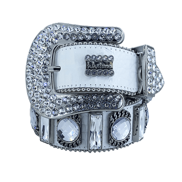 b.b. Simon belts with Italian leather and swarovski crystal made