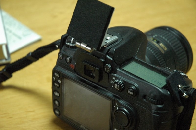 アイピースシャッター「もどき」を作る』 ニコン D300 ボディ の