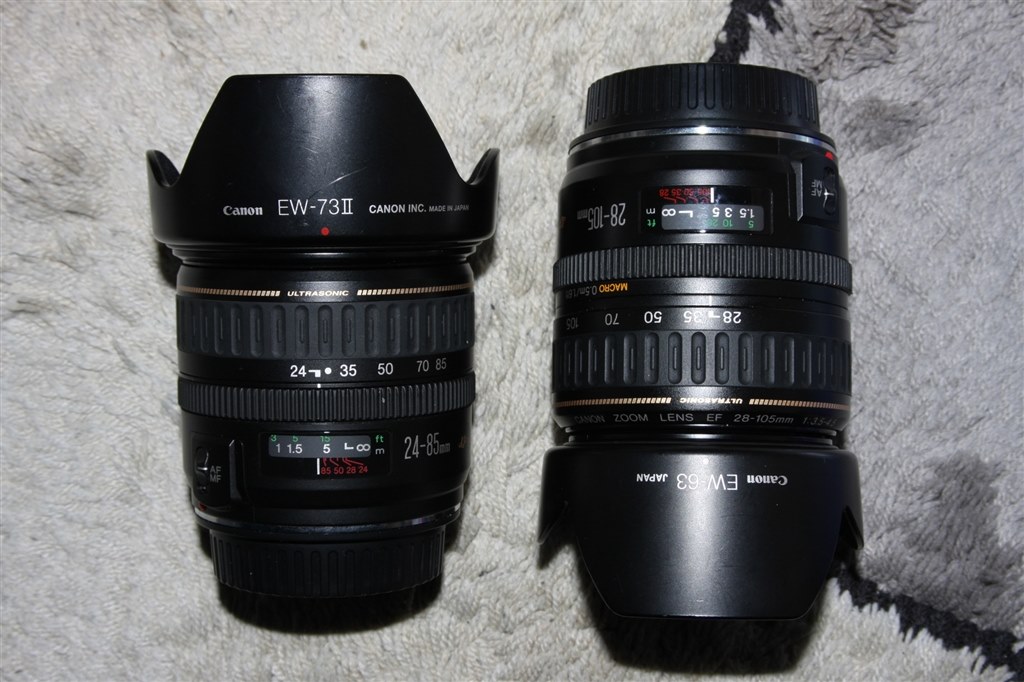 EF f24-85 or EF f28-105 3.5-4.5 II』 CANON EF24-85mm F3.5-4.5 USM