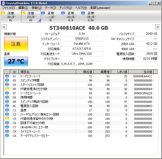 HDDの稼働時間』 クチコミ掲示板 - 価格.com