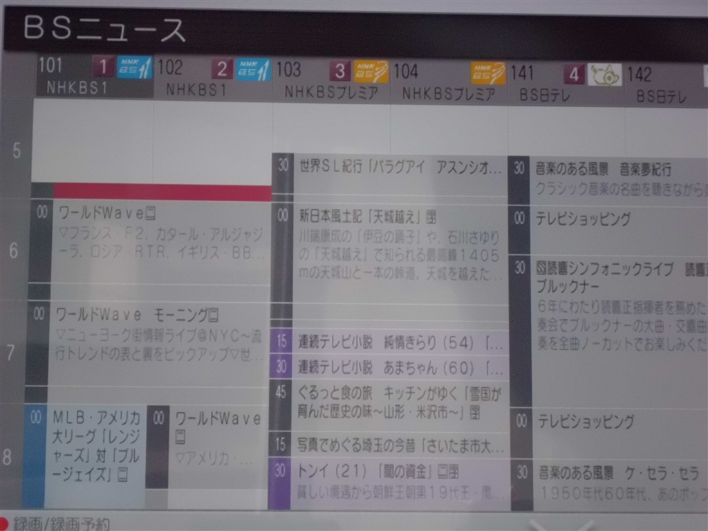 価格.com - 『③番組表NO.2』LGエレクトロニクス Smart CINEMA 3D TV